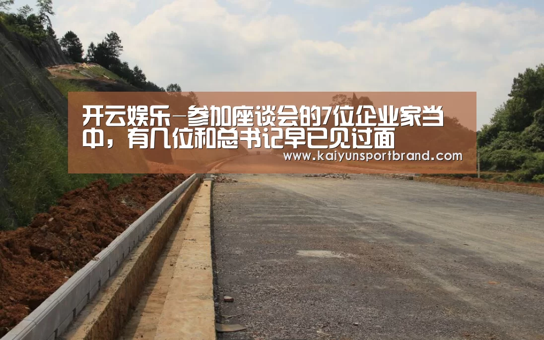 开云娱乐-参加座谈会的7位企业家当中,有几位和总书记早已见过面(图2) 开云体育